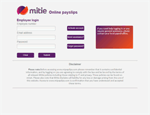 Tablet Screenshot of mipayslips.com
